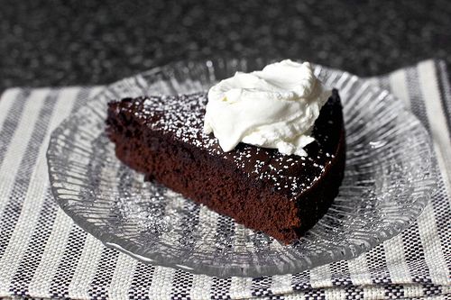 torta al cioccolato light con i fagioli