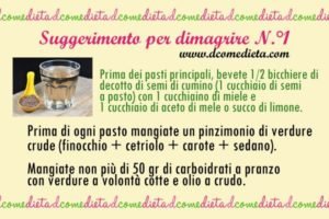 Dcomedieta #tips, i nostri consigli per dimagrire