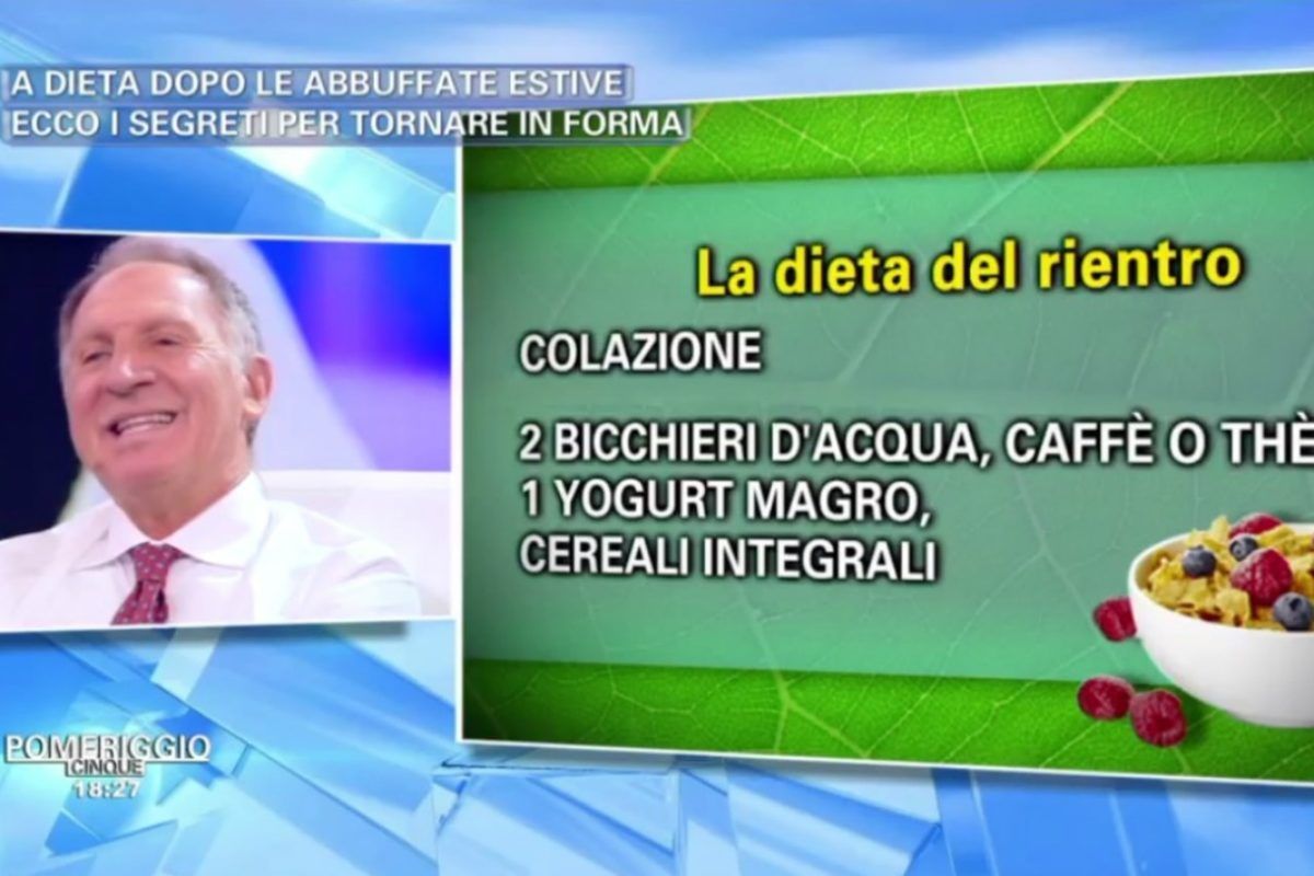 La dieta del rientro di Sorrentino