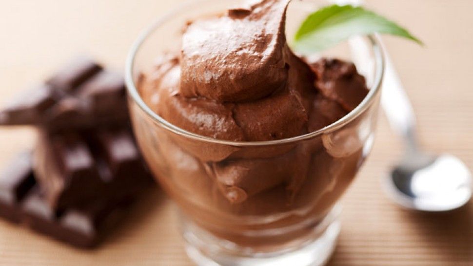 questa mousse al cioccolato light vi conquistera