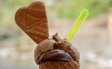 gelato proteico al cacao facile e senza gelatiera