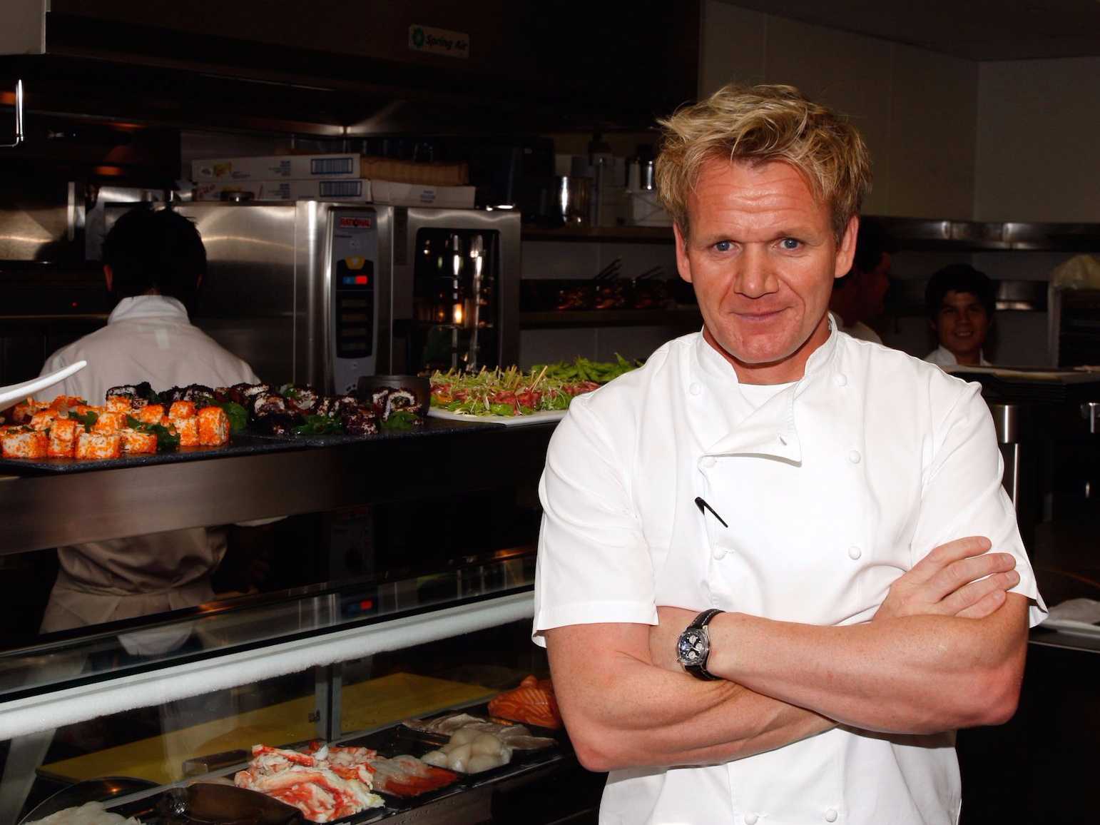 La dieta di Gordon Ramsay: lo chef perde oltre 25 chili