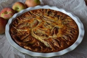 Torta a basso indice glicemico con mandorle e mele