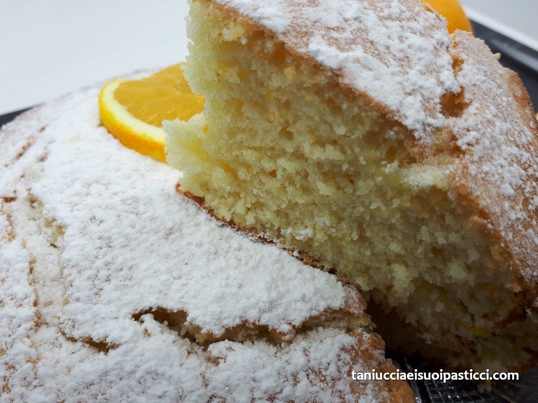 Torta light all’arancia: 200 calorie a porzione