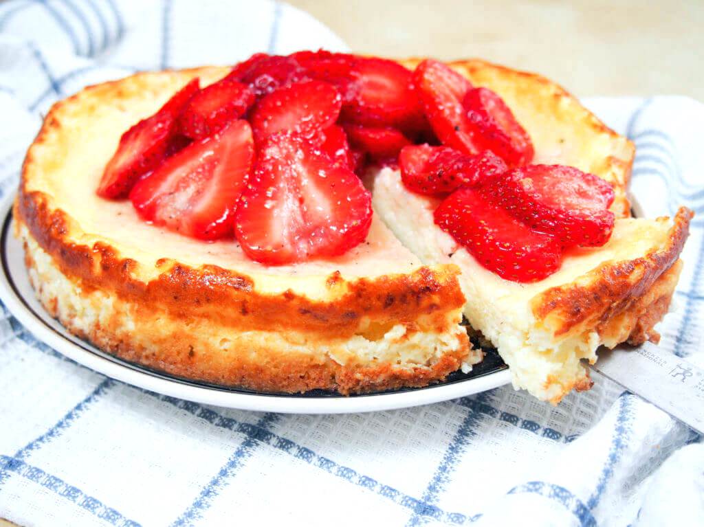 Cottage cheese pie: la cheesecake con fiocchi di latte