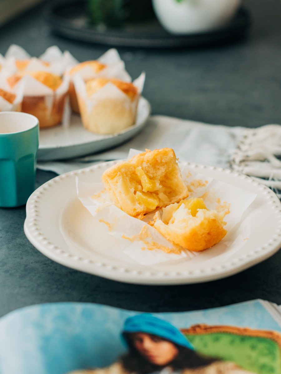 Muffin senza glutine e senza zucchero gusto tropical