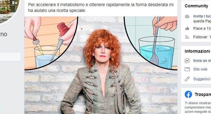 La dieta di Fiorella Mannoia non è una dieta