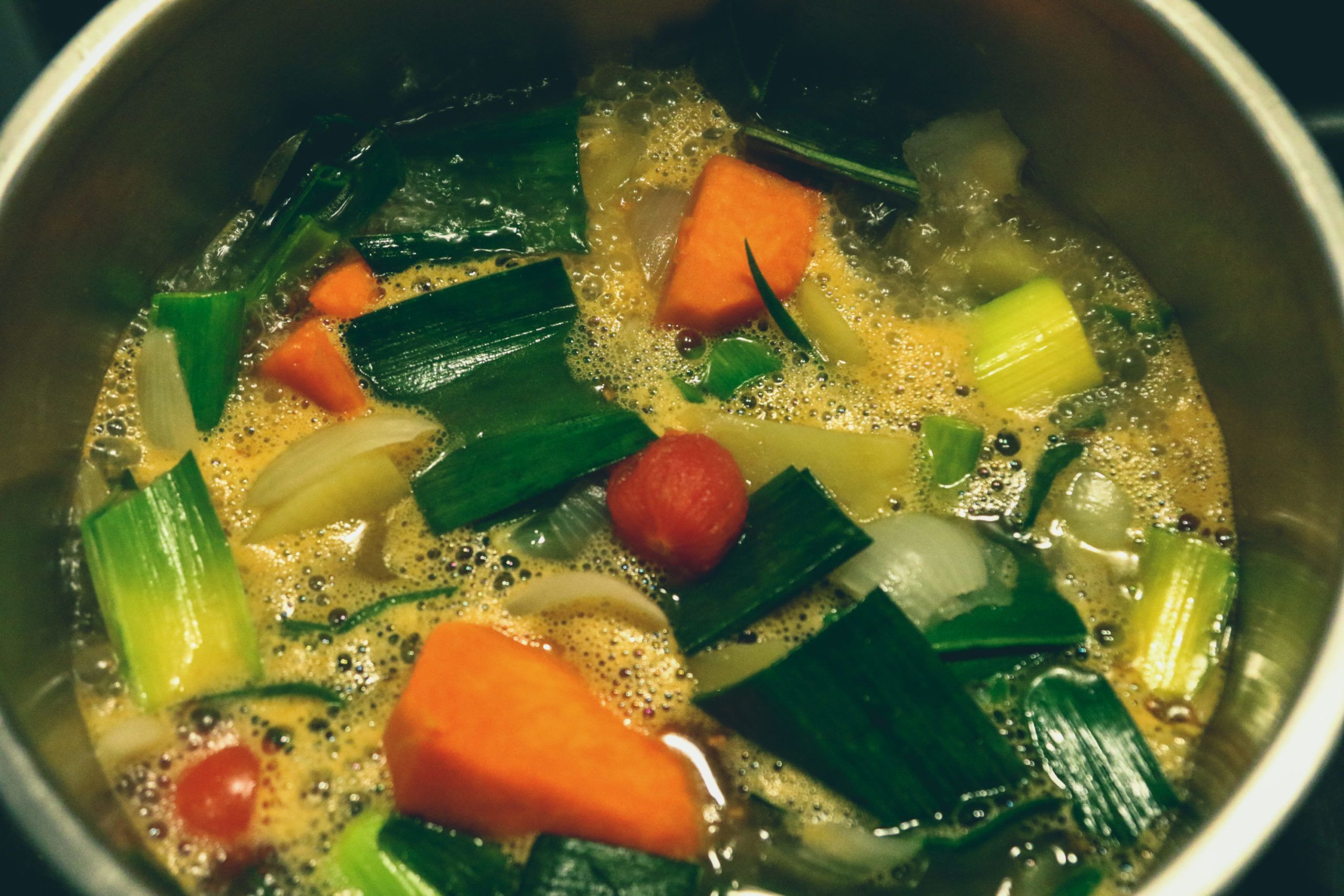 minestrone cottura