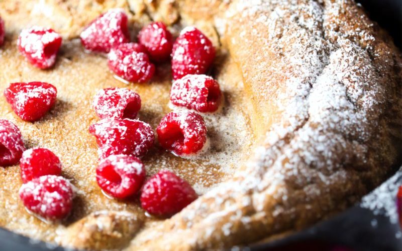 torta riso e frutti rossi