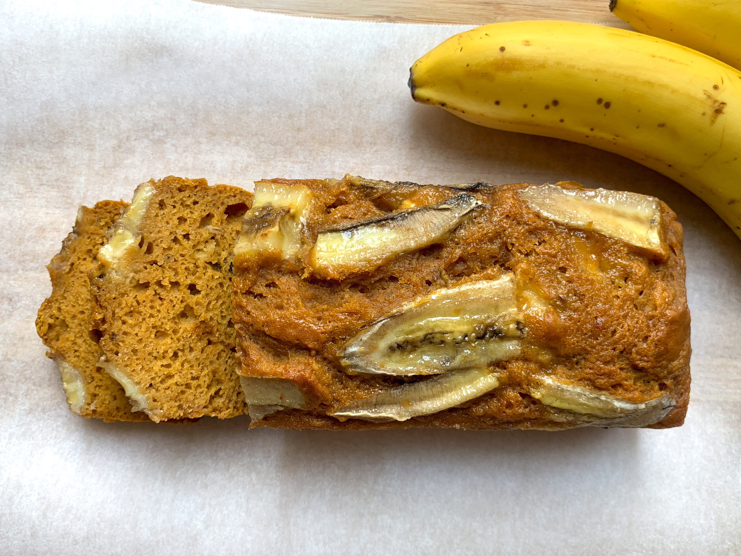 Plum cake leggerissimo e sano zucca e banana: ricetta