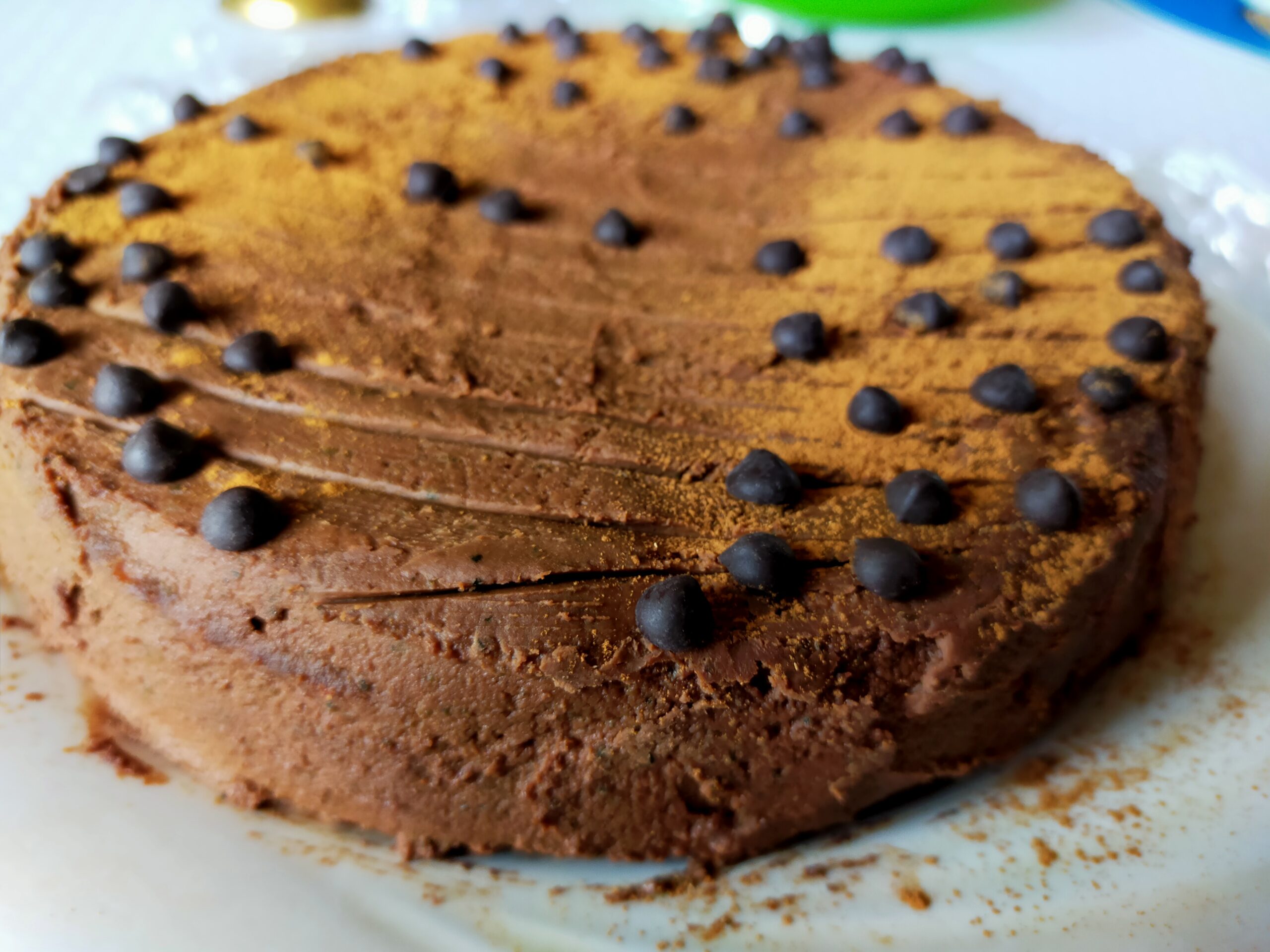 Carrot cake light al cioccolato: 200 calorie a fetta!