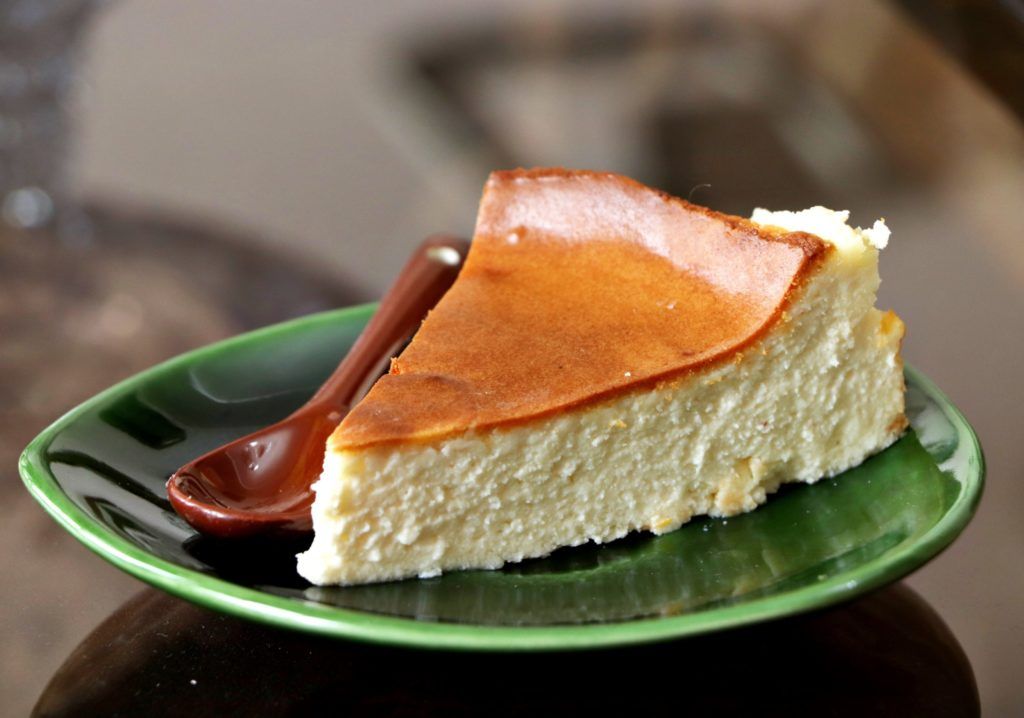 cheesecake basca con dulce