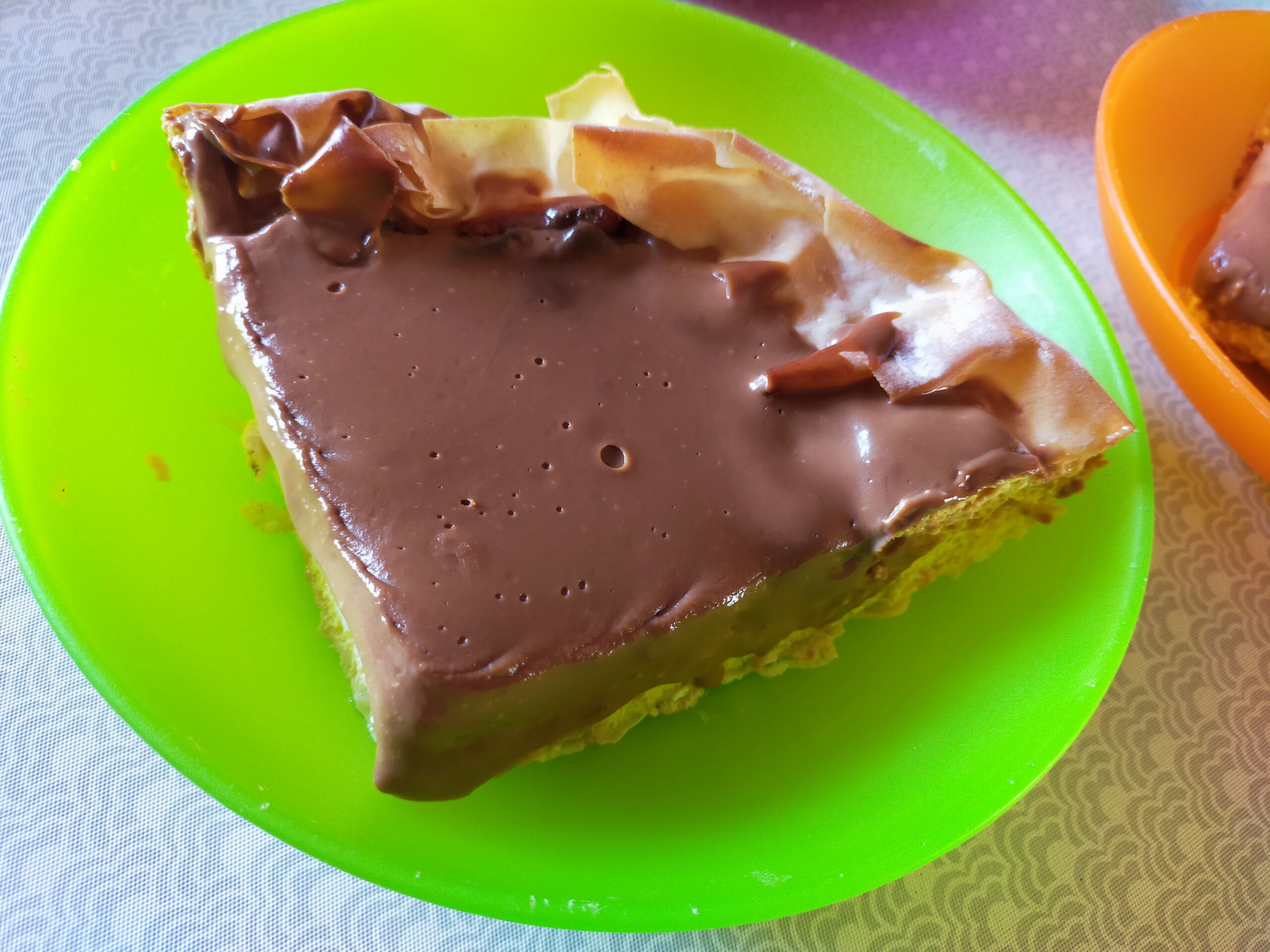 Cheesecake pere e cioccolato: solo 175 calorie