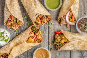 Wrap light per tortilla, ricetta piadina light