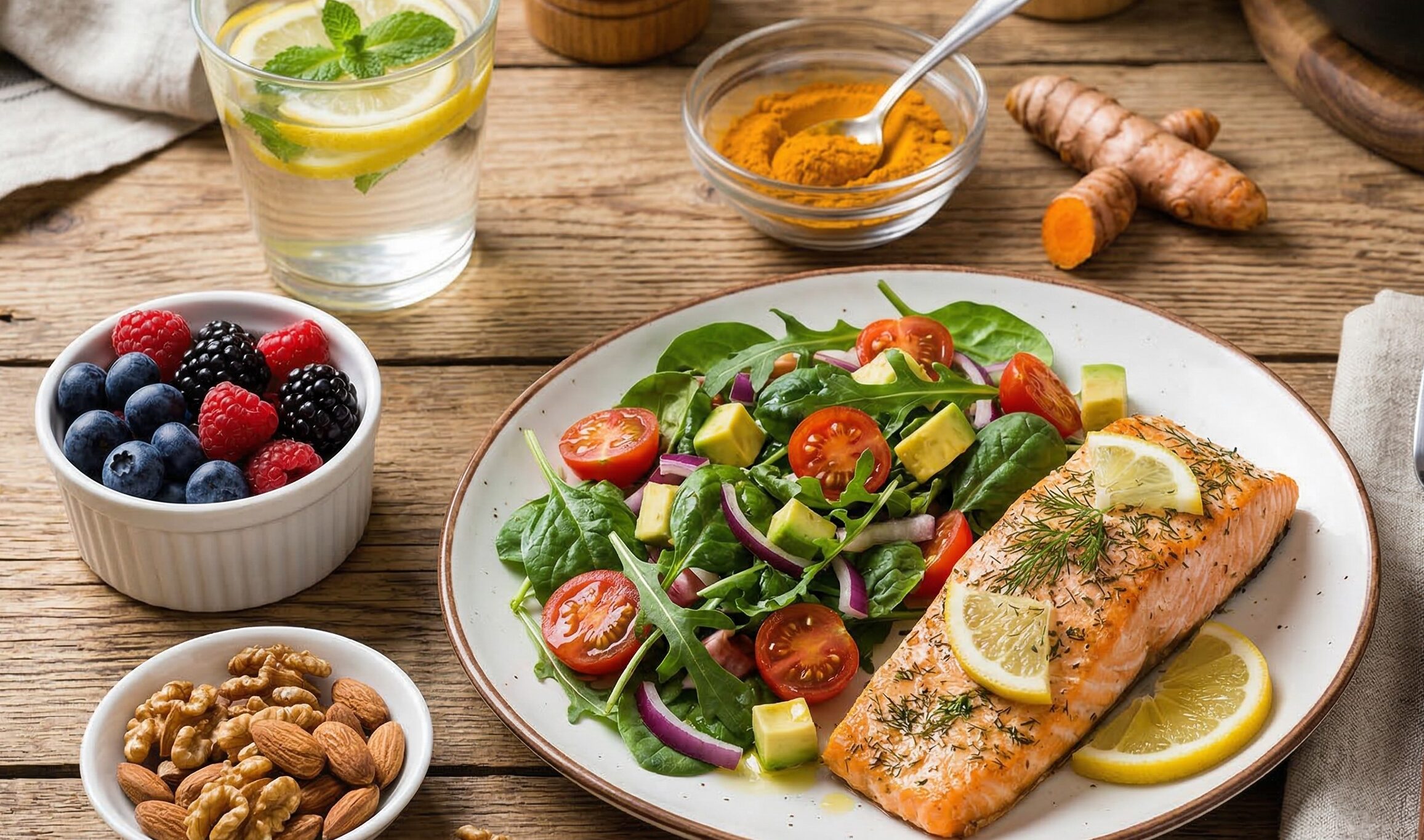 Dieta Antinfiammatoria: Come Sgonfiare la Pancia e Accelerare il Metabolismo