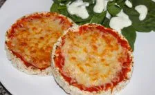 pizza light e superveloce con le gallette