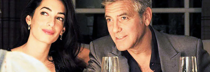 La moglie di George Clooney? Insicura sul peso