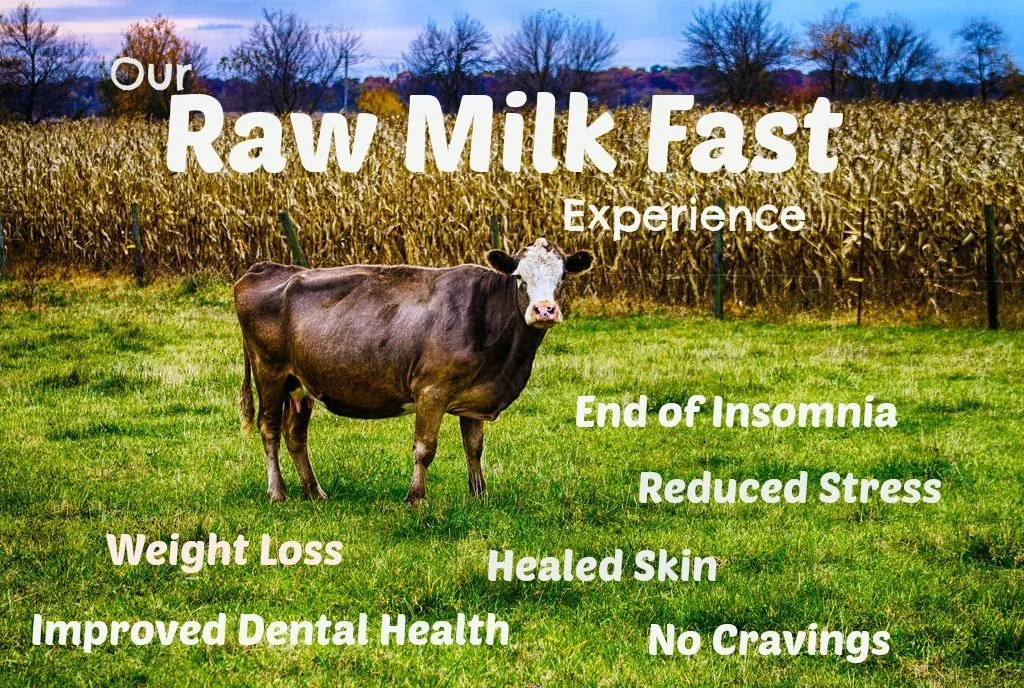 La dieta del latte crudo