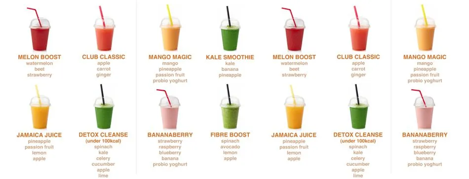 Centrifugati dimagranti, le combinazioni super