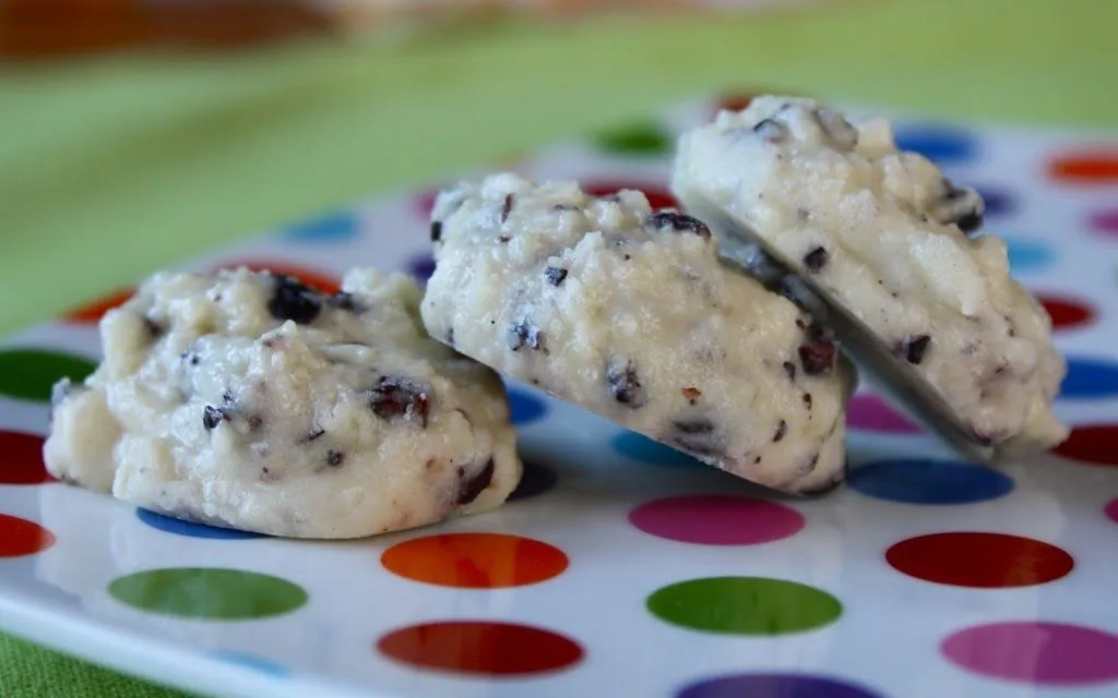 Biscotti senza forno e raw, al cioccolato!