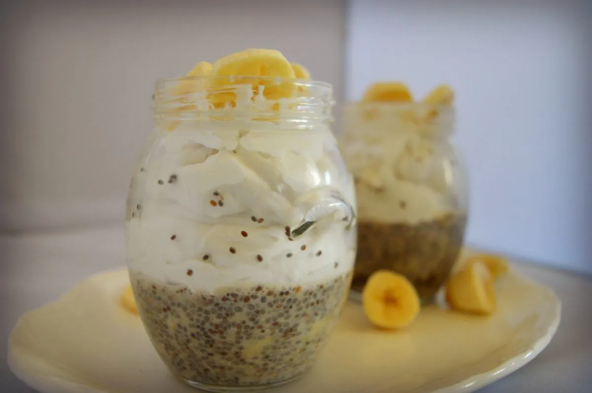 Yogurt parfait  al cocco e chia