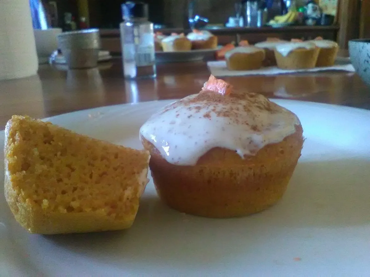 Muffin alle carote leggeri e proteici