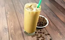 vanilla latte smoothie il frullato per colazione sugar free