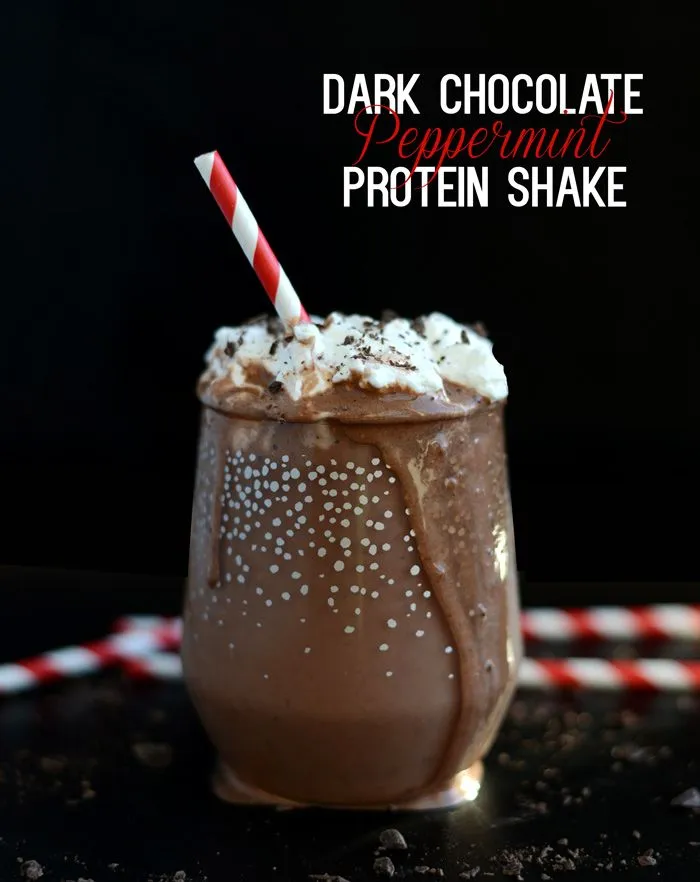 Shake proteico menta e cioccolato fai da te