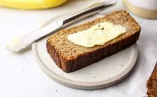 il banana bread light e gluten free 70 calorie a fetta