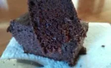 torta proteica cacao e avena gusto brownie