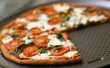 la pizza margherita low carb