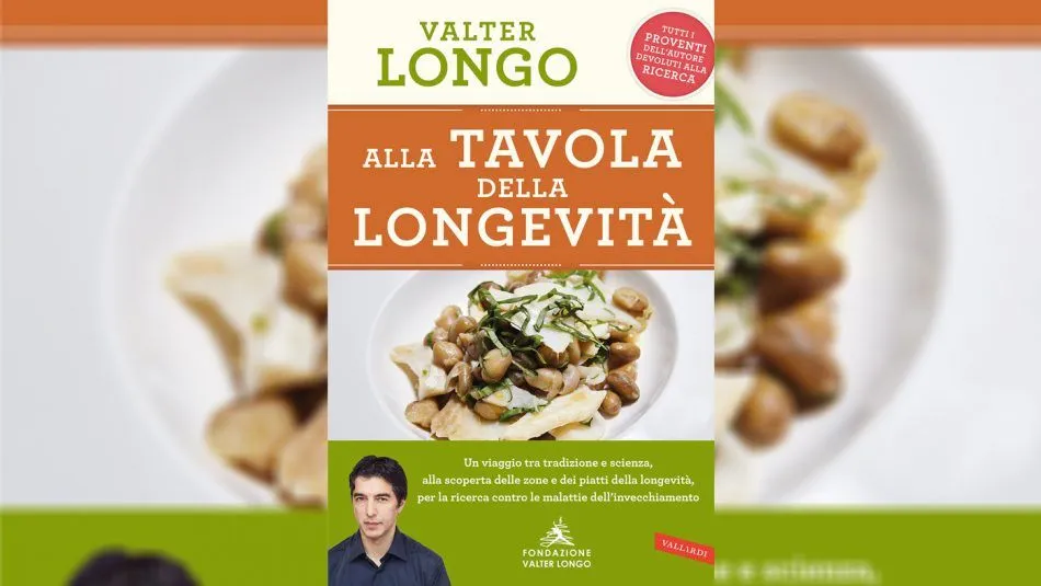 Il nuovo libro di Valter Longo sulla cucina sana