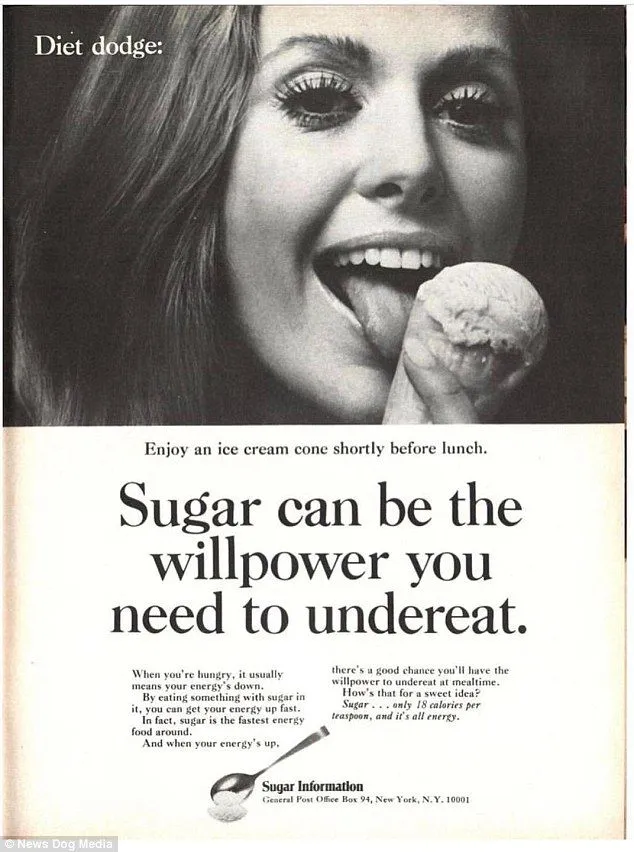 Le diete strane delle pubblicità di una volta