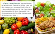 la dieta dei carboidrati specifici per il malassorbimento intestinale