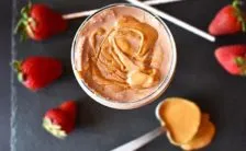 frullato proteico vegano di primavera