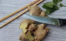 la tisana zenzero e menta di vivere piu sani