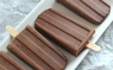 ghiaccioli fatti in casa al cioccolato solo 63 calorie