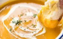 crema di zucca dietetica solo 149 calorie