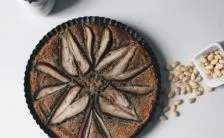 torta di riso pere e cioccolato fondente