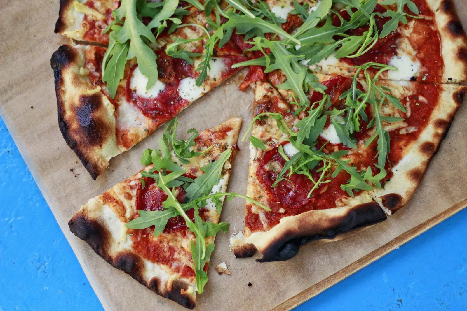 pizza alimento sano
