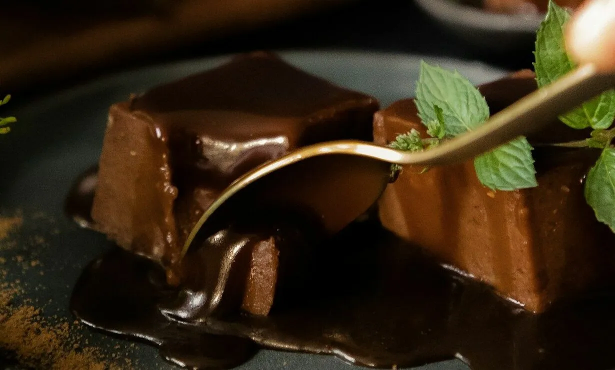 torta con cioccolato e mele