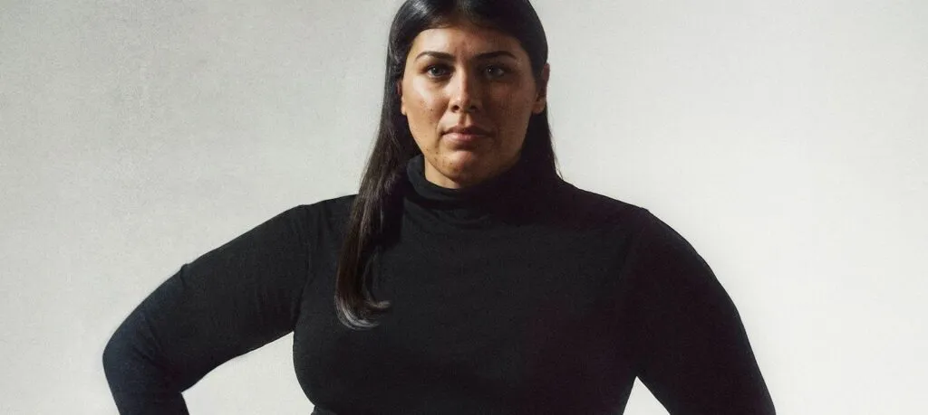 stigma del peso donna foto