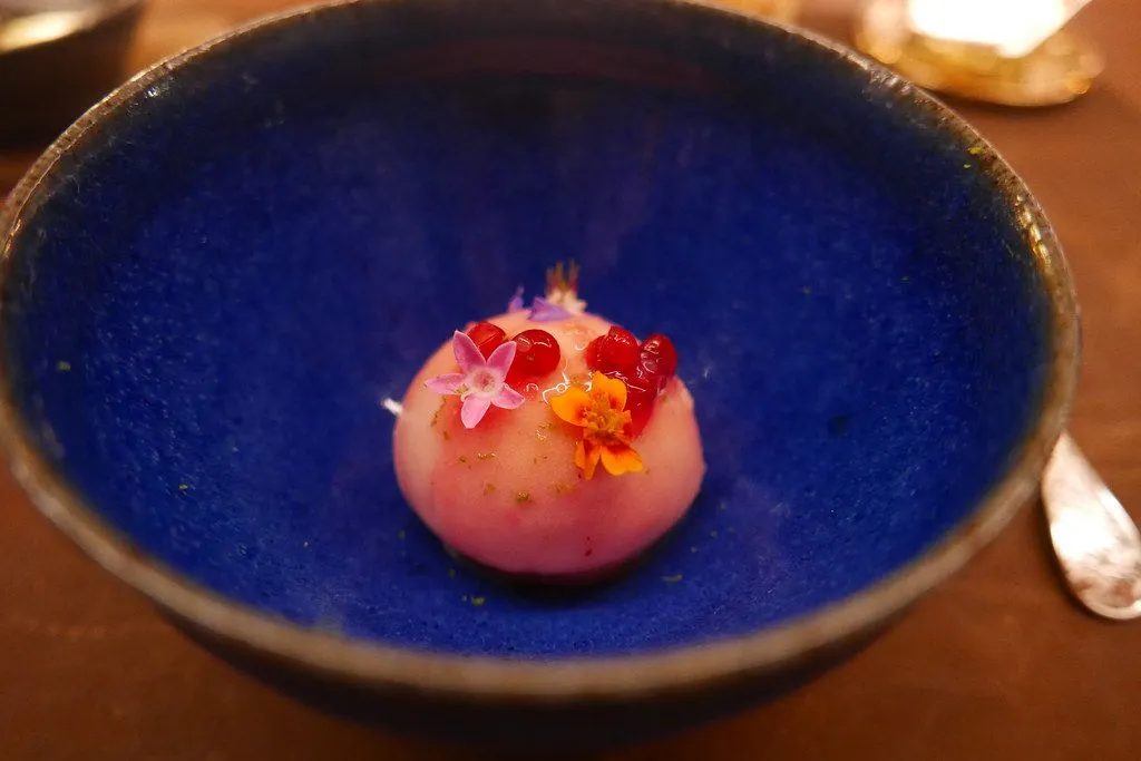 gelo di anguria monoporzione gelo di anguria su piatto