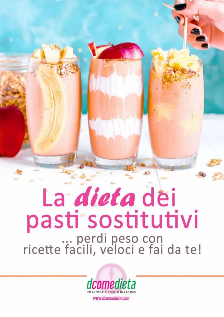 La dieta dei pasti sostitutivi